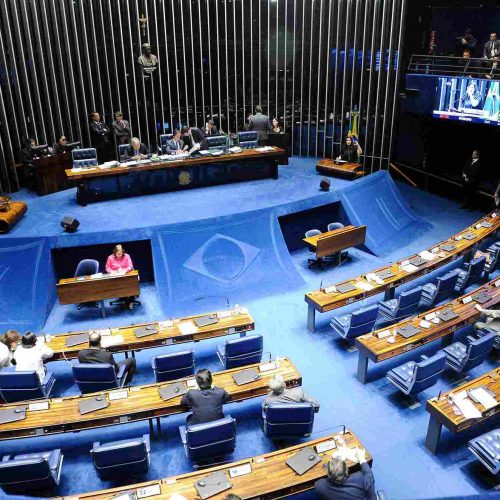 Plenário do Senado Federal - O Impeachment de Alexandre de Moraes esta em jogo